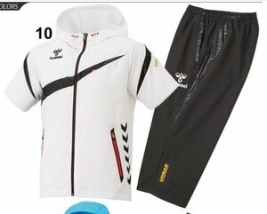 hummel UT-クロスアップ フーデッド半袖パーカー