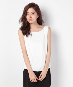 NATURAL BEAUTY ノースリーブブラウス