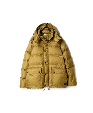 ARMEN NAM1961N FRONT ZIP&SNAP HIGH-NECK DETACHABLE HOODE