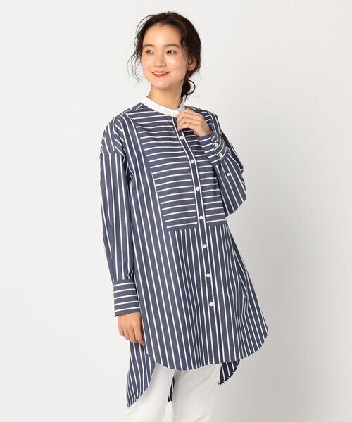 NOLLEY'S クレリックチュニックシャツ