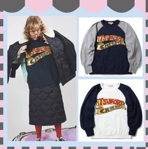 TSUMORI CHISATO 【TSUMORICHISATO】ツモリチサト　グラフィックロゴスウェット (tsumori chisato/スウェット・トレーナー) 56817767【BUYMA】