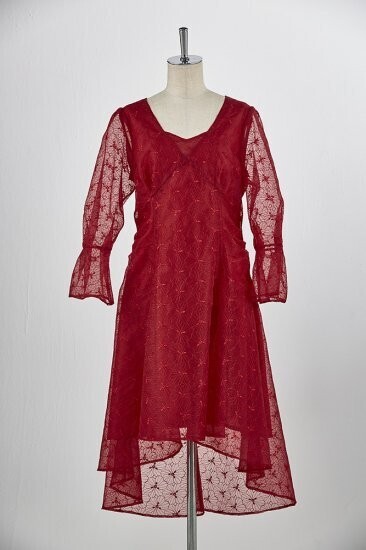 ADELLY Drape middle dress