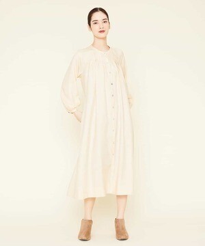 Sybilla タックデザインシャツドレス