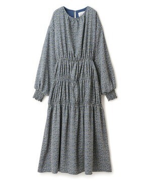 Supreme.La.La. ティアードギャザーワンピース