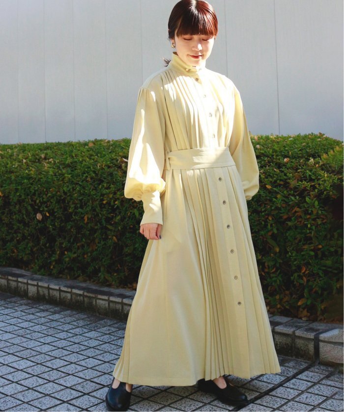 JOURNAL STANDARD 【KIARIS vintage & closet × JOURNAL STANDARD】プリーツドレス◆