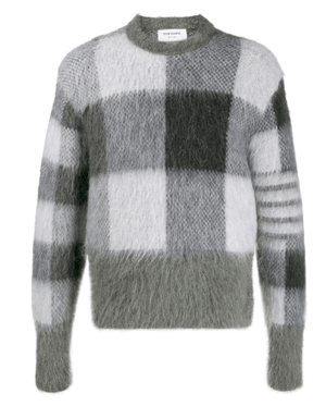 THOM BROWNE.NEW YORK チェッカーセーター