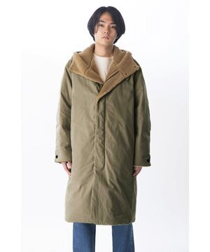KURO MILITARY PARKA BOA DOWN COAT