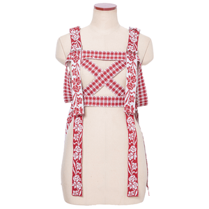 rurumu: flower jacquard knit harness﻿ ﻿