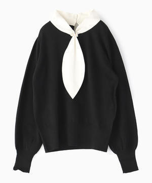 BEATRICE ボウタイニット
