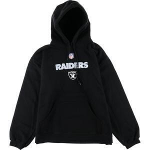 Reebok NFL OAKLAND RAIDERS オークランド レイダーズ スウェットプルオーバーパーカー