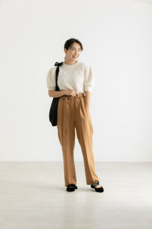 mite simple wide pants