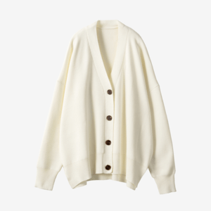 Dolce. サイドスリットカーディガン(white)
