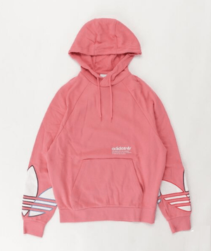 adidas アディカラー トリコロール トレフォイルパーカー [TRICOL HOODIE] アディダスオリジナルス