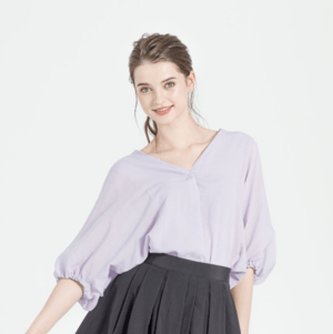 MIO MEI DOLMAN SLEEVE BLOUSE