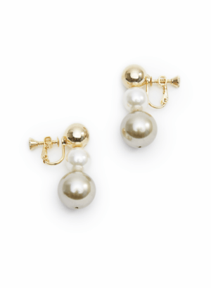 ROOM triplets ball earring