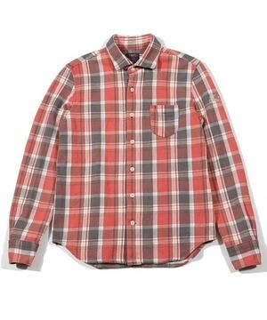 TMT COLLOR OFF HEAVY NELL CHECK SHIRTS