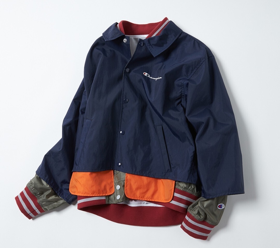 Champion レイヤードジャケット21ss