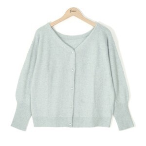 flower fluff knit cardigan2 ~フラッフニットカーディガン2