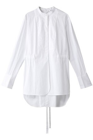 ENFOLD SOMELOS スタンドN/Cロングシャツ