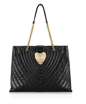 ESCADA ラージ レザー ハートトート バッグ