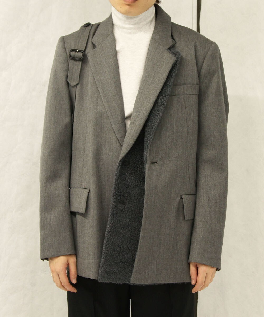SOSHIOTSUKI HANGING SUITS "L.GRAYxGRAY BOA"