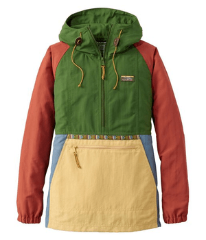 L.L.Bean ウィメンズ マウンテン・クラシック・アノラック、マルチカラー