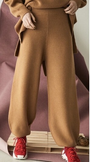 nagonstans Wool Rib バルーンPT