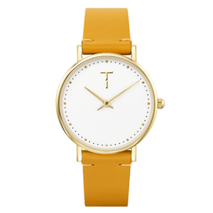 TYLOR タイラー 33mm 革ベルト コットンドリーム キャメル TLAF001 #144151