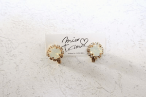 mia trim 【C-018E】カラービジューピアス・イヤリング