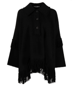 Dolce & Gabbana フリンジ ポンチョ