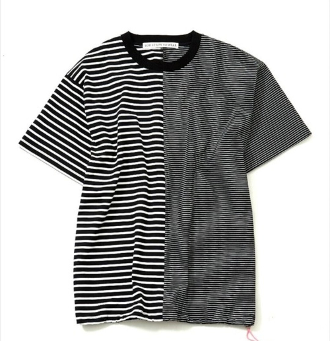 soe 切り替え半袖Tシャツ