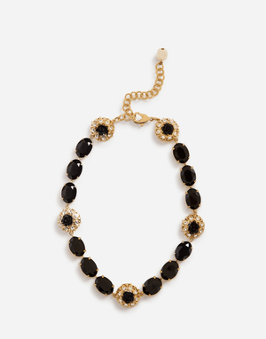Dolce & Gabbana ショートネックレス ラインストーン デコレーションエレメンツ