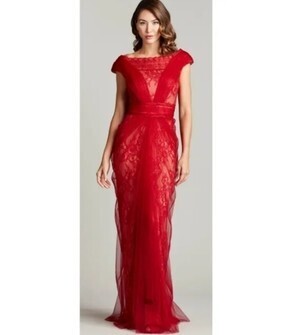 TADASHI SHOJI ボートネックドレス