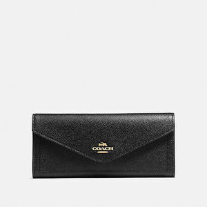 COACH ソフト ウォレット クロスグレイン レザー