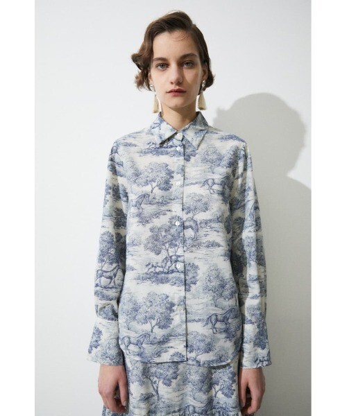 MOUSSY TOILE DE JOUY シャツ