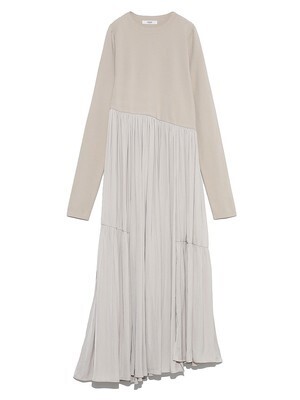 emmi 【emmi atelier】ニットドッキングOP