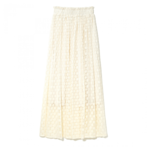 flower lace swaying skirt