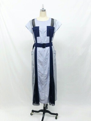 MIDDLA TYPEWRITER COMPLEX SAFARI DRESS