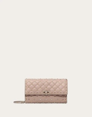 VALENTINO ロックスタッズ スパイク クロスボディポシェットバッグ