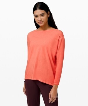 lululemon Back in Action Long Sleeve Fade