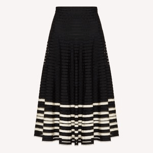RED VALENTINO ポワンデスプリチュール スカート グログランリボン