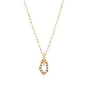 Vendome Aoyama 10YG ダイヤモンドネックレス